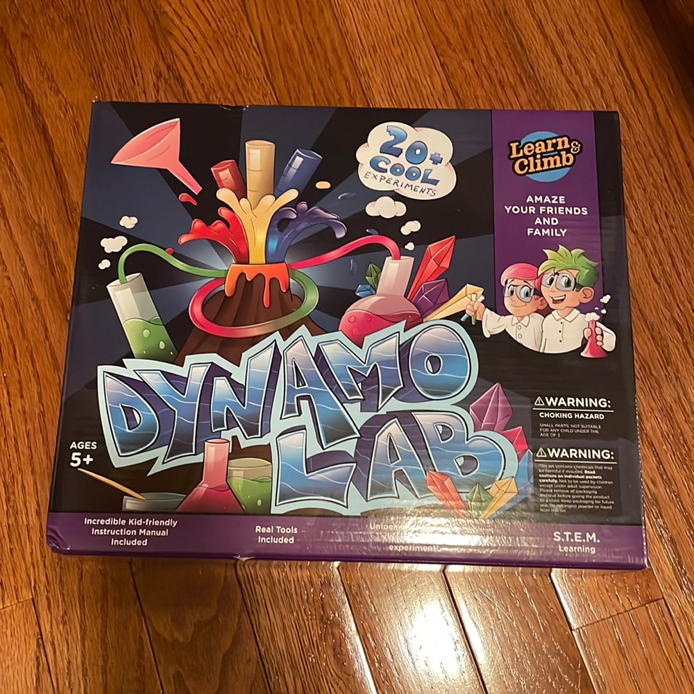 Steam lab set 20+ experiments NWOT $20